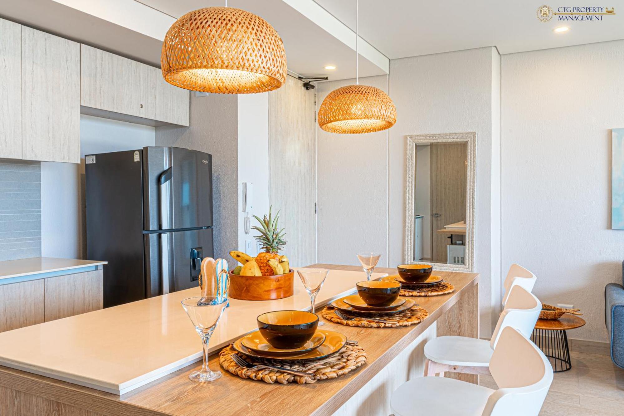 Martinique Cartagena - Apartamentos A Corta Caminata De Playa Azul מראה חיצוני תמונה