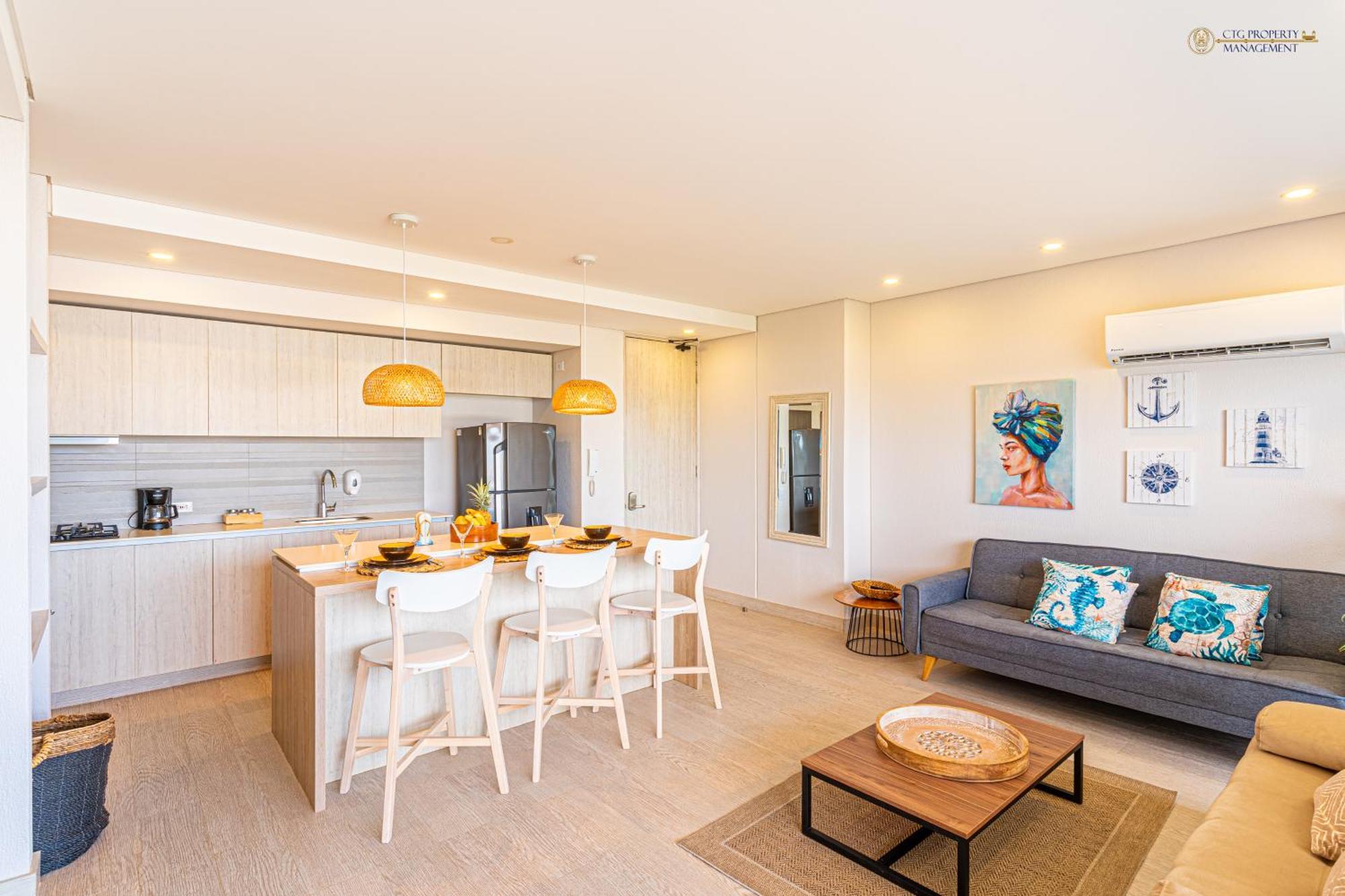 Martinique Cartagena - Apartamentos A Corta Caminata De Playa Azul מראה חיצוני תמונה