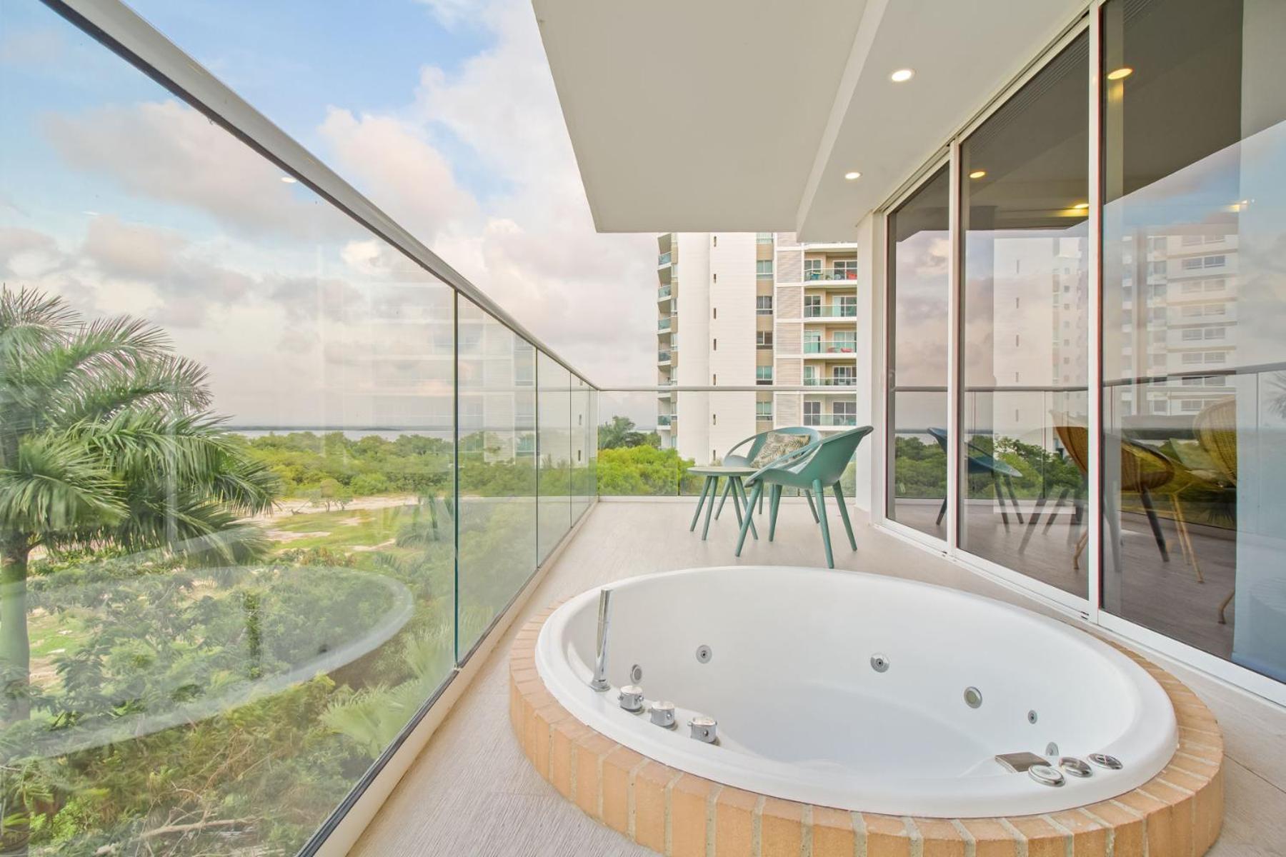 Martinique Cartagena - Apartamentos A Corta Caminata De Playa Azul מראה חיצוני תמונה