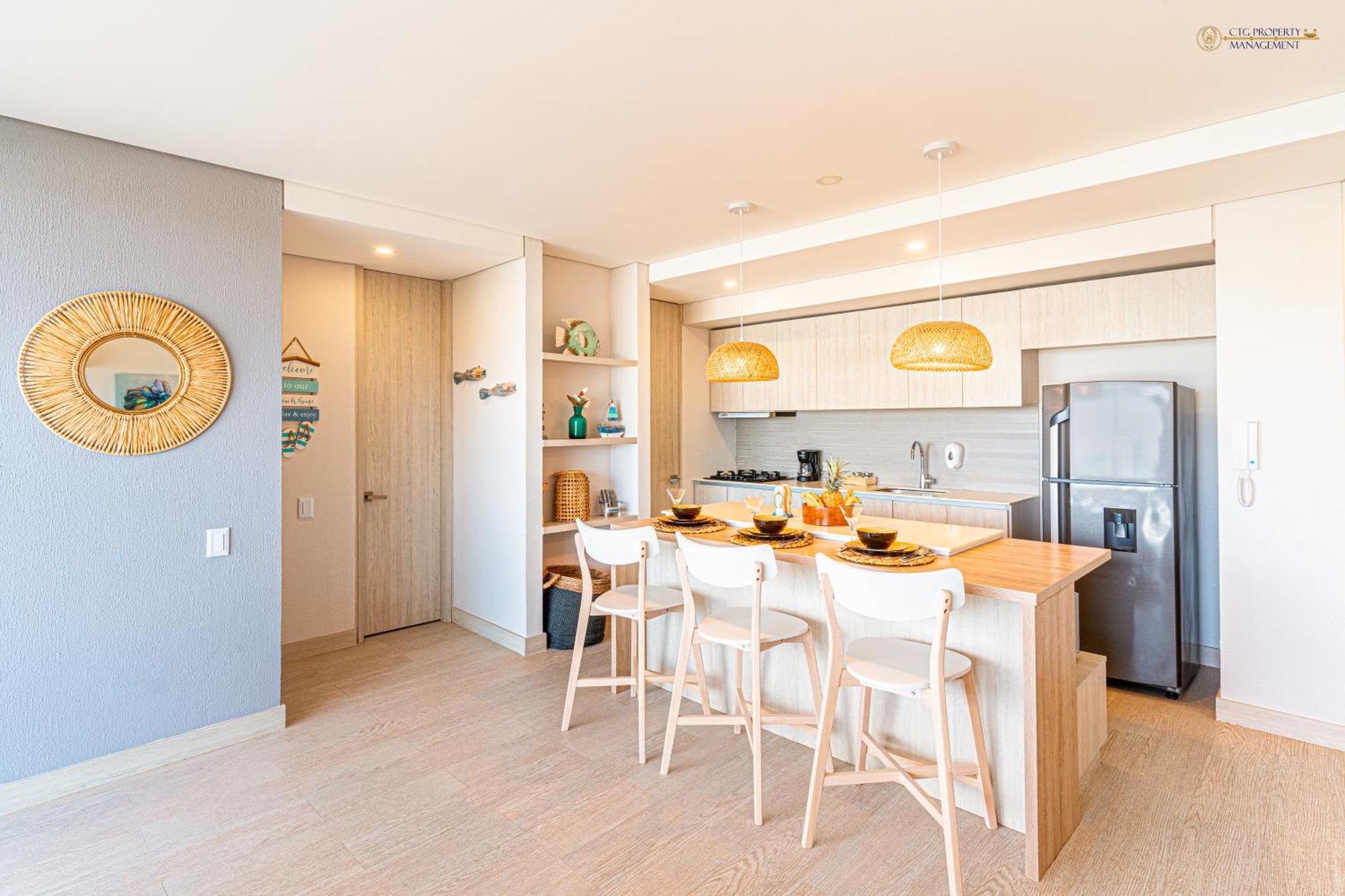 Martinique Cartagena - Apartamentos A Corta Caminata De Playa Azul מראה חיצוני תמונה