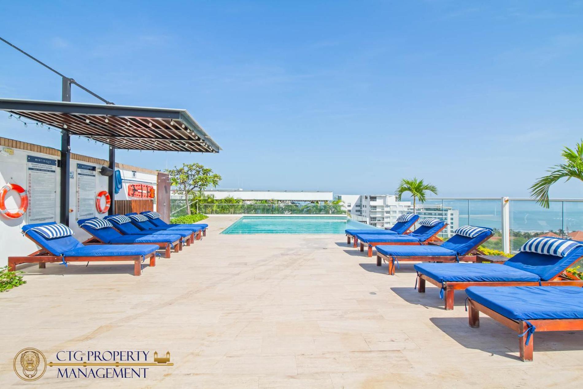 Martinique Cartagena - Apartamentos A Corta Caminata De Playa Azul מראה חיצוני תמונה