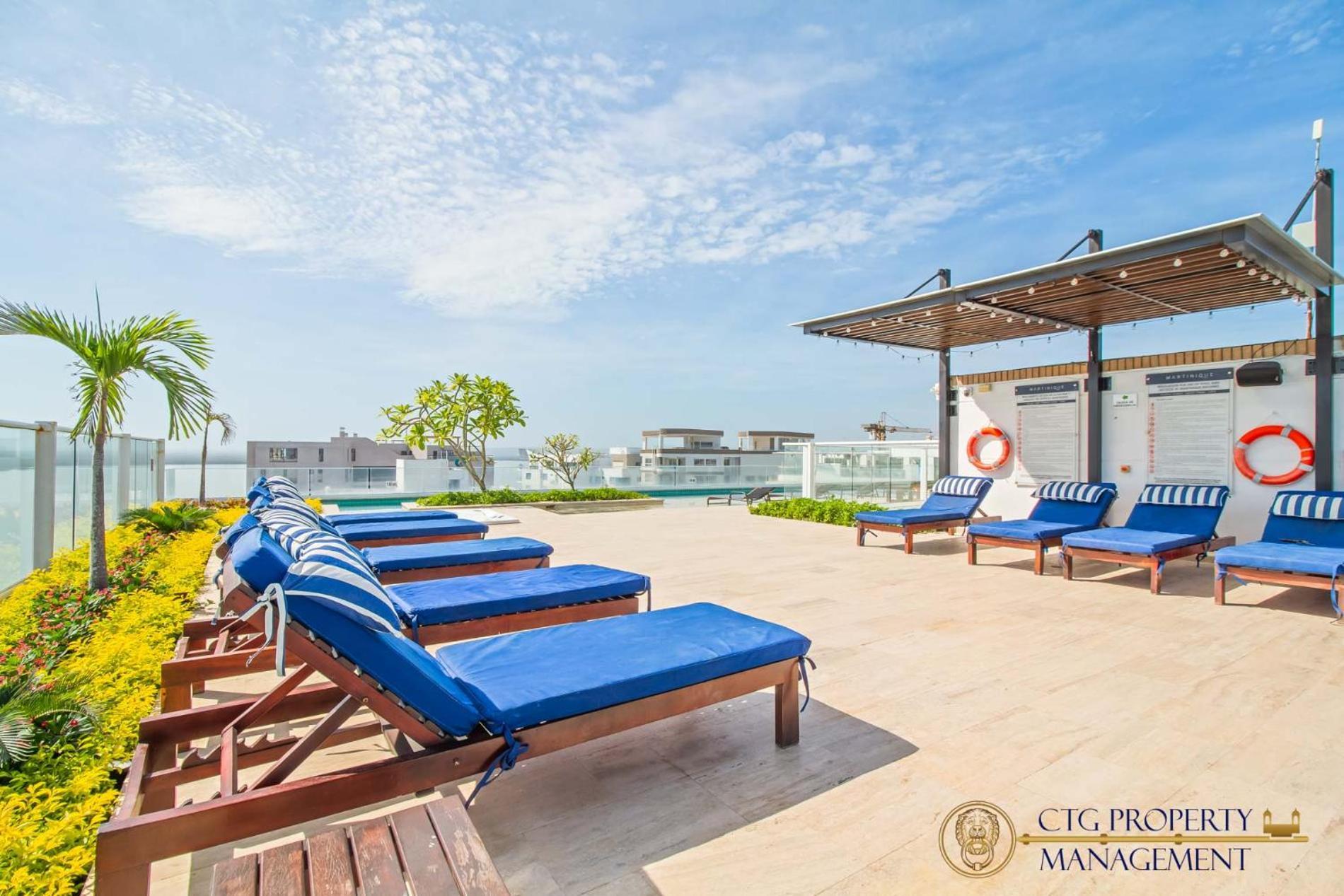 Martinique Cartagena - Apartamentos A Corta Caminata De Playa Azul מראה חיצוני תמונה