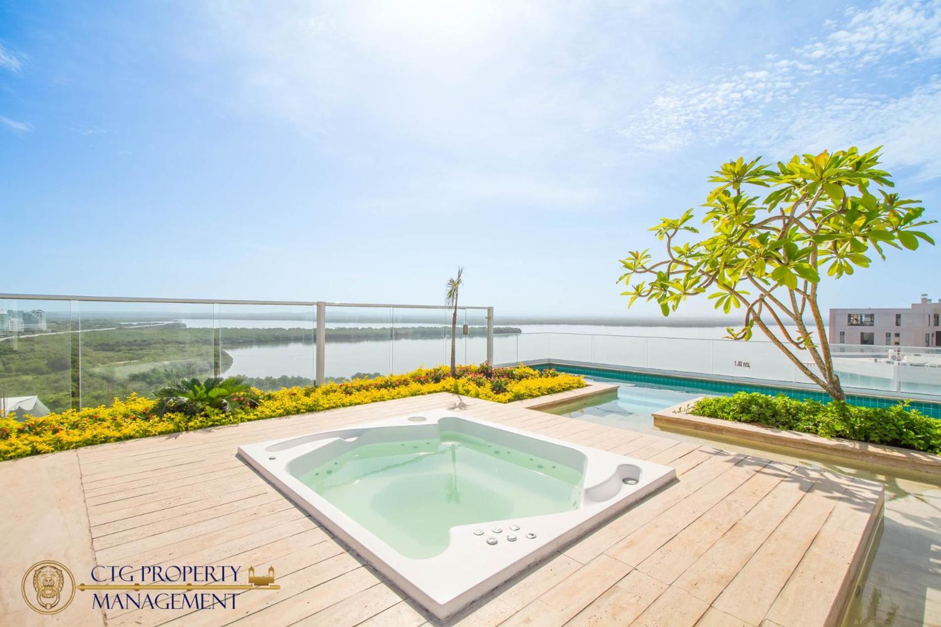 Martinique Cartagena - Apartamentos A Corta Caminata De Playa Azul מראה חיצוני תמונה